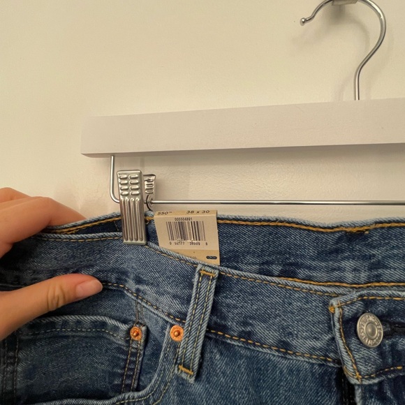 NWT Levi’s 550 Relaxed Jeans W38 L30 - Picture 10 of 14
